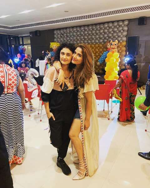 Arti Singh with her cousin Ragini Khanna
