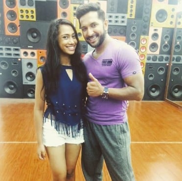 Arundhati Garnaik with Terence Lewis in 2016