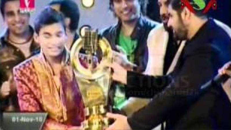 Asad Abbas as the winner of 