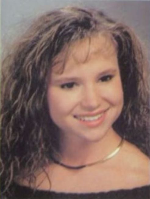 Ashley Moody in her high school senior portrait
