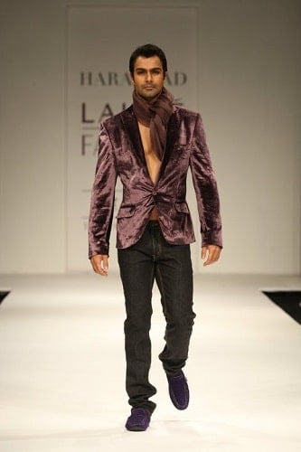 Ashmit Patel in a fashion show