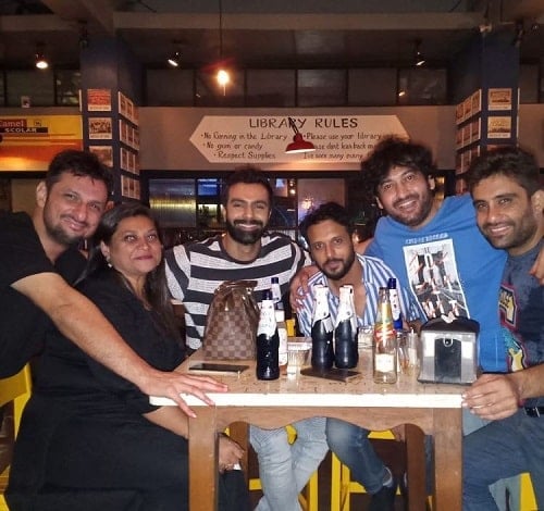 Ashmit Patel in a party