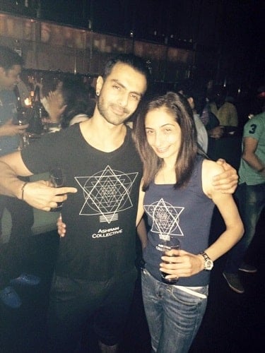 Ashmit Patel wearing T-shirt of his fashion label Ashram Collective