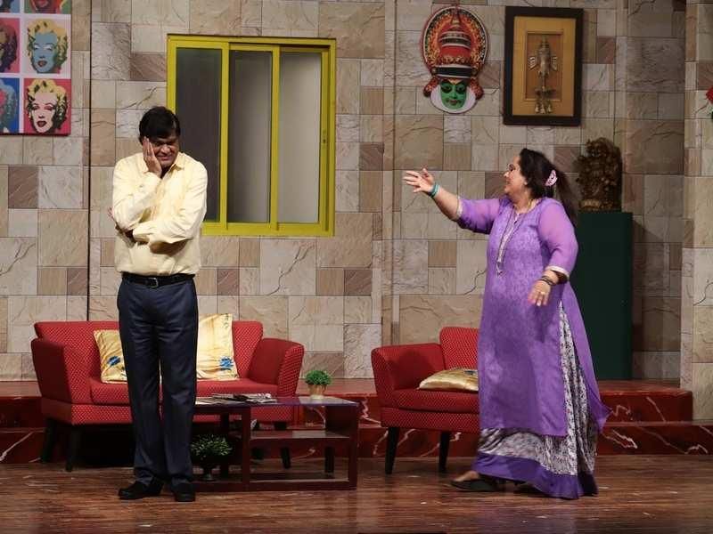Ashok Saraf doing the Marathi theatre, Vacuum Cleaner