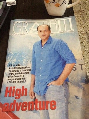 Ashutosh Gowariker featured on a magazine cover