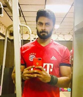 Ashwin Kumar Lakshmikanthan in Gym