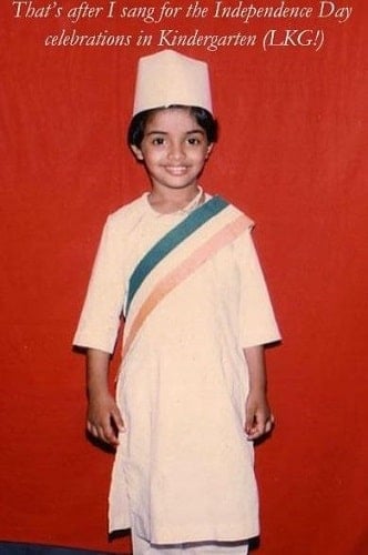 Asin in her school