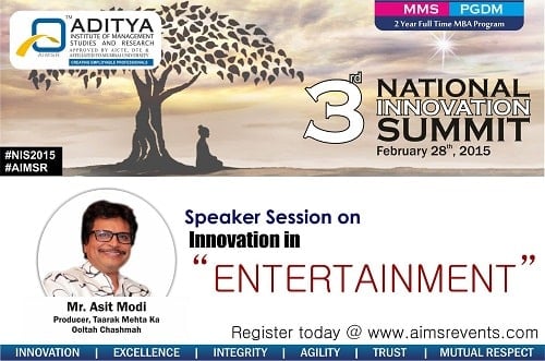 Asit Kumarr Modi- Speaker at an event