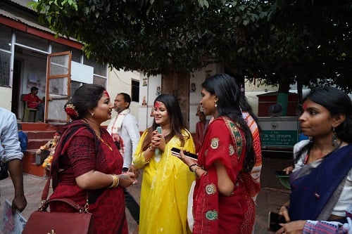Astro Trishla Chaturvedi with her followers