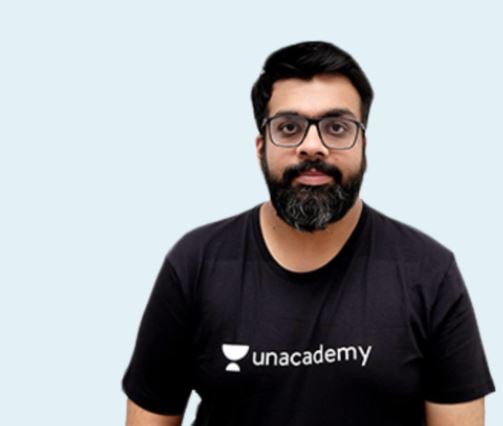 Atish Mathur as an educator at Unacademy