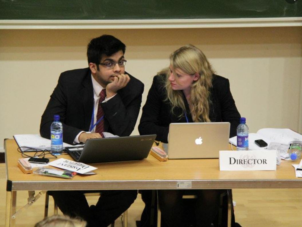 Atish Mathur during LIMUN