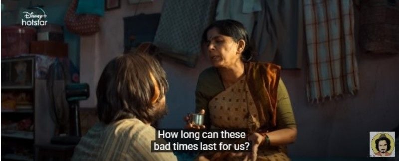 Atisha Naik (right) as Vaishya