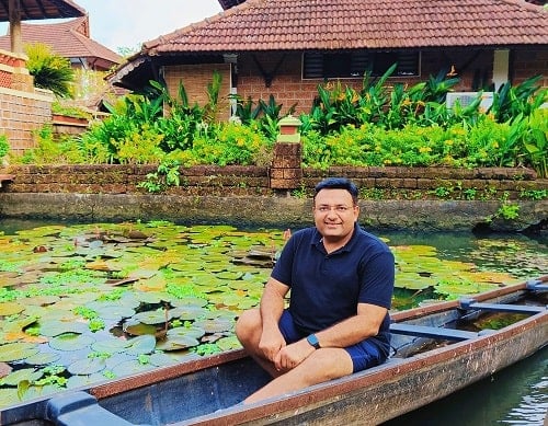 Atul Agrawal during his trip