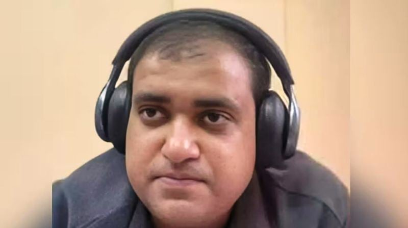 Atul Subhash in a still from the video that he recorded before committing suicide