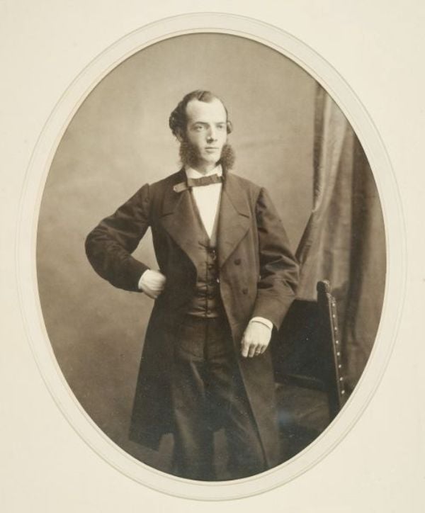 August Kekule as a young professor in Ghent