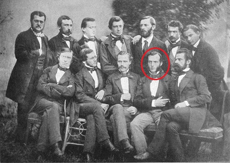 August Kekule in Heidelberg