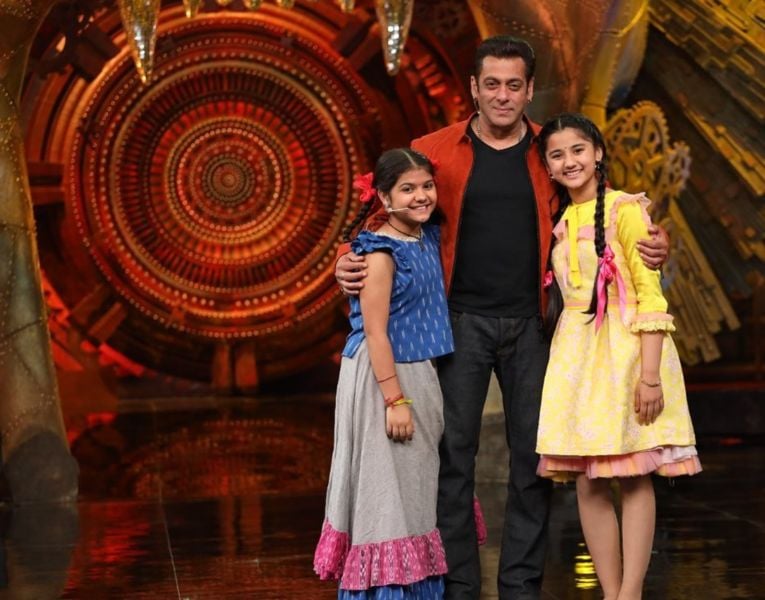 Aurra Bhatnagar Badoni (extreme right) in a still from the sixteenth season of the Hindi TV series titled 