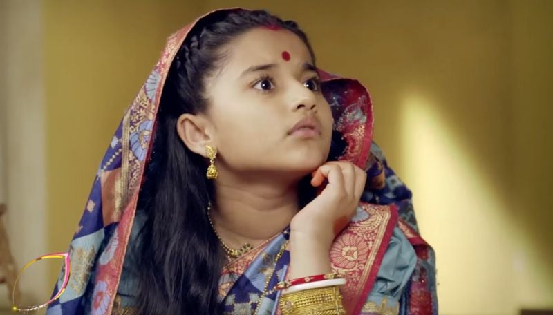 Aurra Bhatnagar Badoni in a still from the Hindi TV series titled 