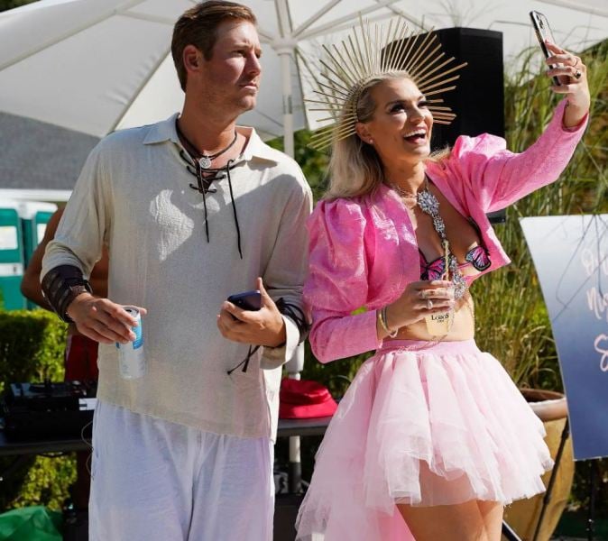 Austen Kroll and Lindsay Hubbard