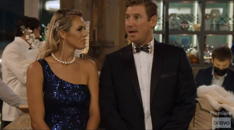 Austen Kroll and Olivia Flowers in a still from the reality television series 