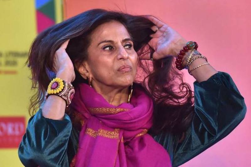 Shobhaa De during a Literary Festival