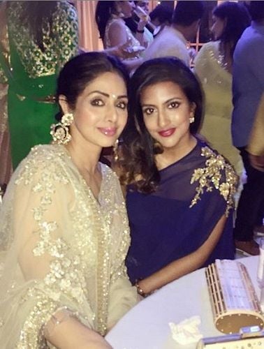 Avina Shah With Sri Devi