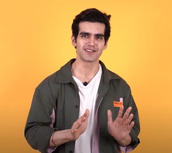 Aviral Gupta during his TED Talk