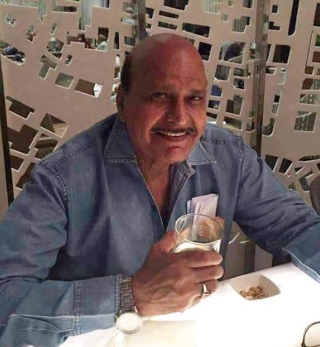 Avtar Gill consuming alcohol