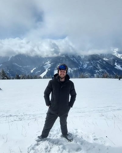 Axel van Wingerden during his vacation