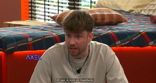 Axel van Wingerden in Big Brother Dutch and Belgian