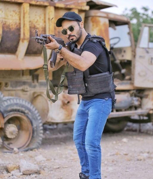 Ayaz Samoo in a still from the Pakistani TV series titled 