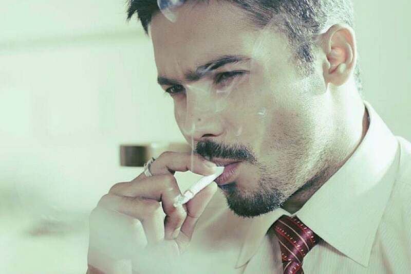 Ayaz Samoo in a still from the Pakistani drama film titled 