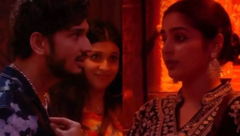 Ayesha Khan inside the house of Bigg Boss Season 17