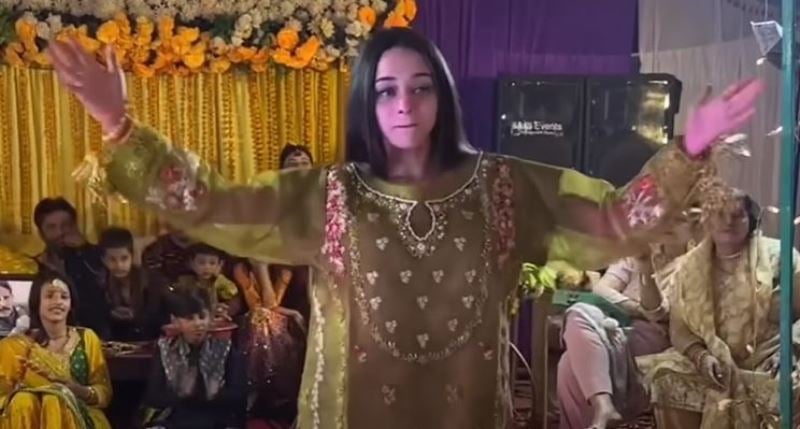 Ayesha Mano in a still from her viral dance video