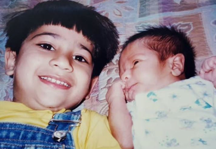 Ayushmaan Sethi with his elder brother Aaryamann Sethi