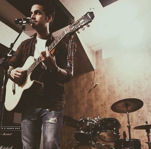 Azlan Shah during one of his stage performances