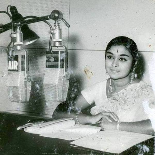B. Saroja Devi in her youth