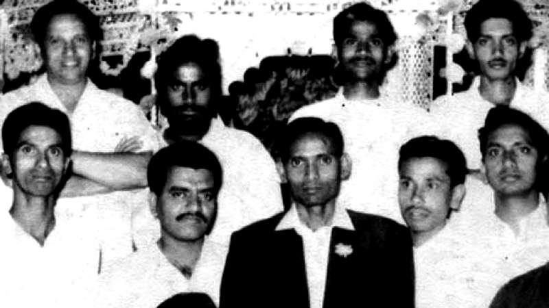 BS Yediyurappa during his younger days
