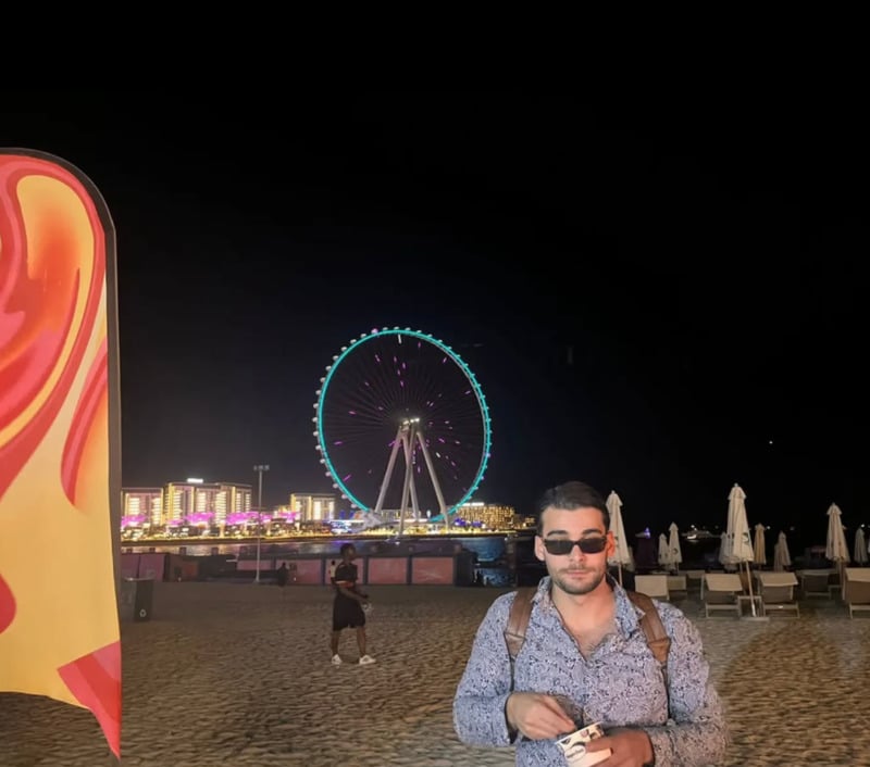 Babis Karatzas, while on vacation