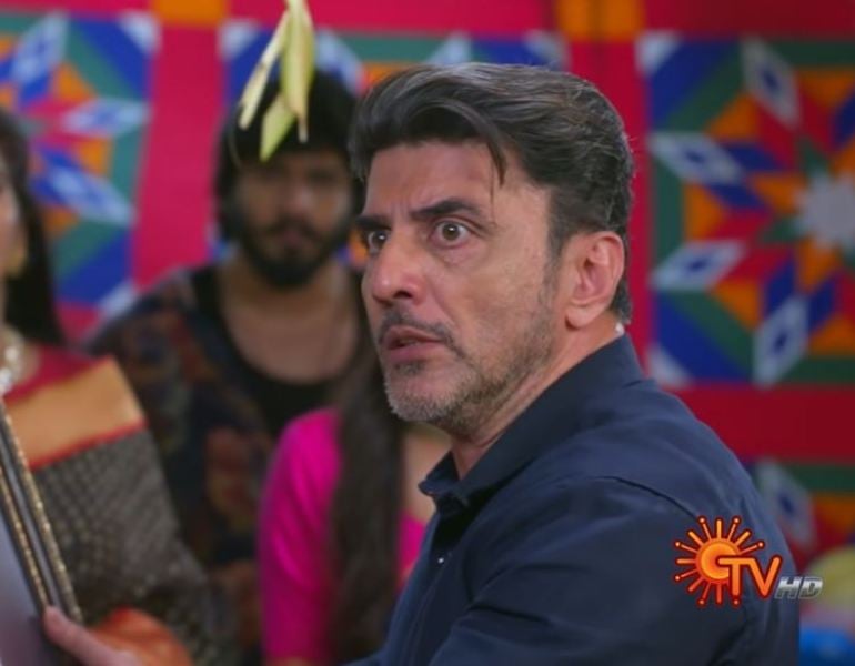 Babloo Prithiveeraj as Gautam Krishnan in a still from the television series 