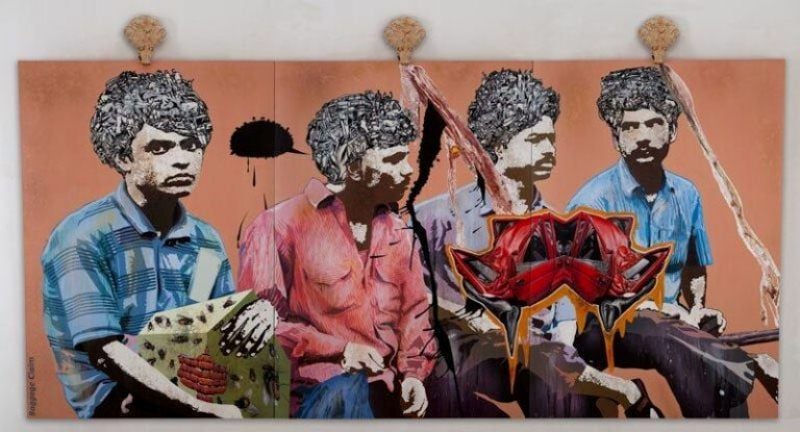 Baggage Claim (2010) by Jitish Kallat