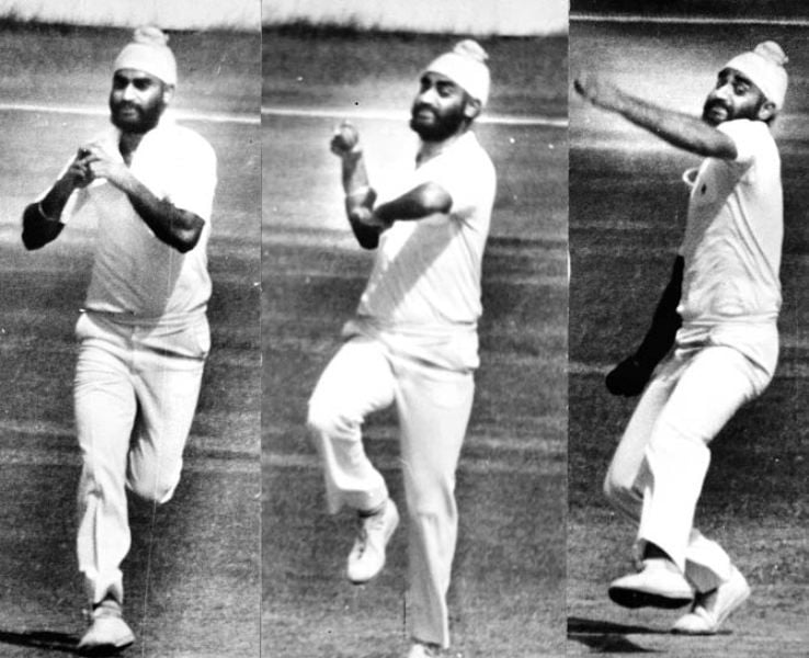 Balwinder Sandhu bowling action