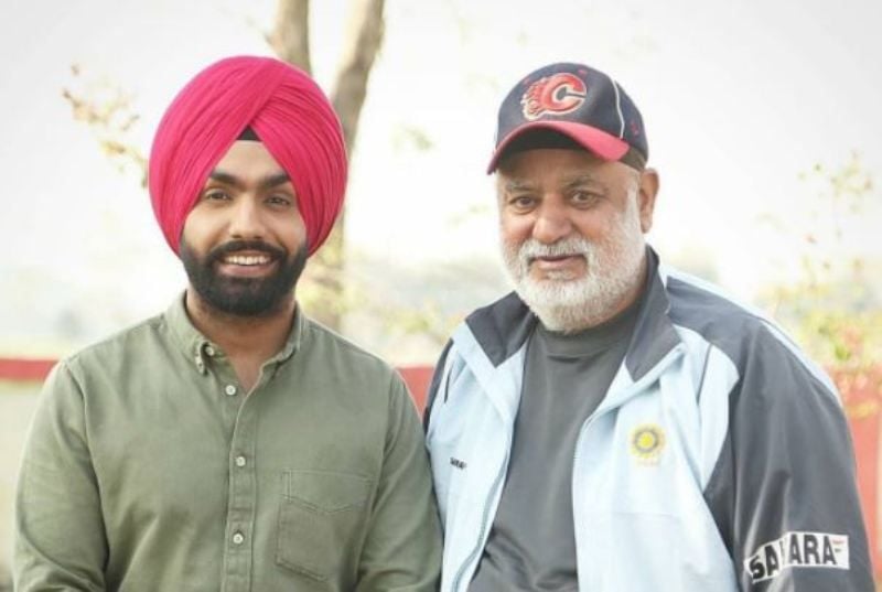 Balwinder Sandhu with Ammy Virk