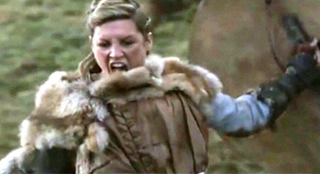 Becky Lynch in History Channel Viking series