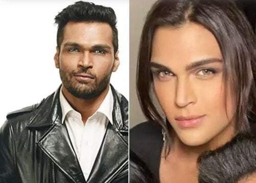 Before and after picture of Saisha Shinde