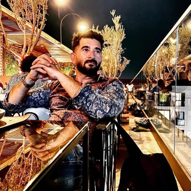 Behzaad Khan during his trip to Morocco