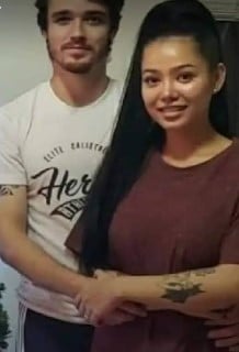 Bella Poarch with her husband