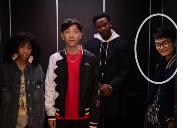 Ben Wang in a still from the film Chang Can Dunk