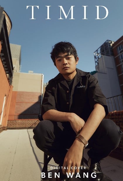 Ben Wang on the cover of a magazine