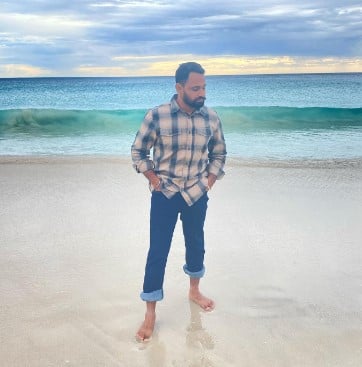 Bhaana Sidhu while enjoying his holidays